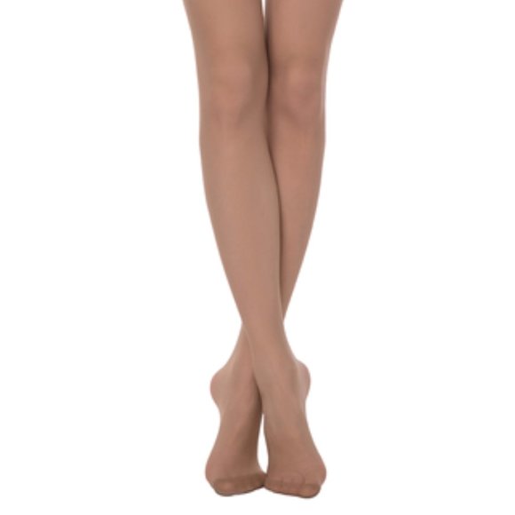 Conte/Esli Vita 20 Den - Classic Low Waist Women's Tights with Reinforced Shorts - Picture 6 of 10